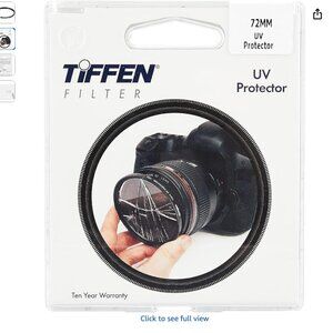 BNIB 72mm UV lens filter